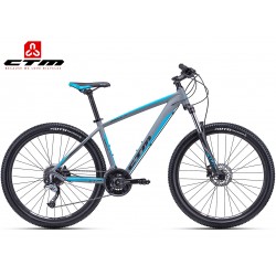 CTM Swell 1.0 2018 šedé modré horské mtb kolo