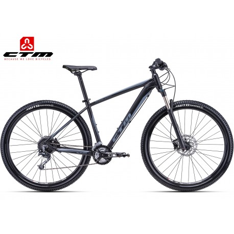 CTM RAMBLER 3.0 2018 horské mtb kolo černé šedé