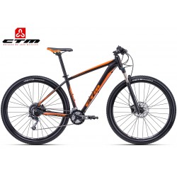 CTM RAMBLER 3.0 2018 horské mtb kolo černé oranžové