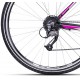 CTM Bora 1.0 2019 černé fialové dámské trek crossové kolo
