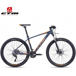 CTM Caliber 1.0 2019 mtb horské kolo petrolejové modré oranžové