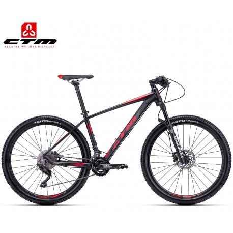 CTM Caliber 2.0 2019 mtb horské kolo černé červené