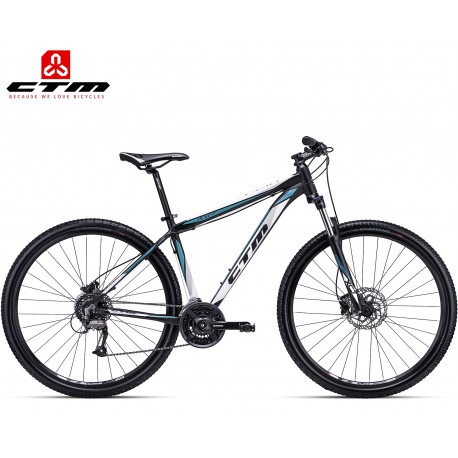 CTM Rein 3.0 2019 černé bílé horské mtb kolo 29"