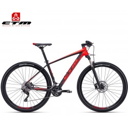 CTM RASCAL 1.0 2019 horské kolo černé červené 29"