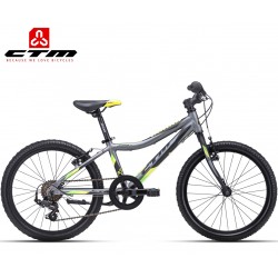CTM JERRY 1.0 2020 lehké dětské kolo šedé žluté
