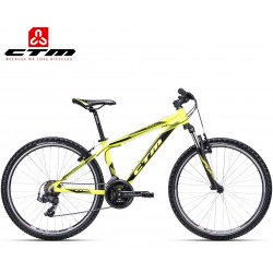 CTM Terrano 1.0 2020 žluté černé dětské junior mtb 26 kolo