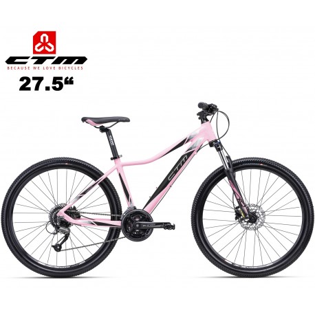 Ctm Charisma 3.0 2020 dámské horské mtb kolo růžové černé (27.5")