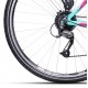 CTM Bora 1.0 2020 modré růžové dámské kolo s blatníky a nosičem
