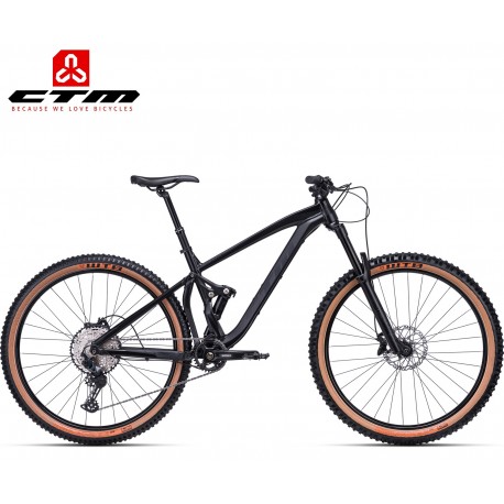 CTM Scroll EXPERT 2020 černé ALL BLACK celoodpružené enduro kolo (29")