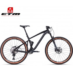 Ctm Ridge PRO 2020 Celoodpružené full enduro kolo černé (29")